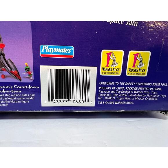 1996 Playmates - Michael Jordan Triple Play Space Jam Figure Set - NIB/Sealed - Picture 6 of 6